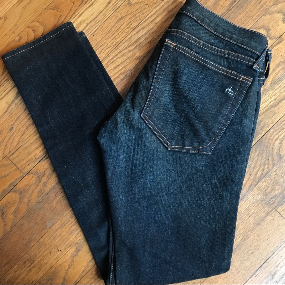 Rag and Bone Dre Dark Wash Jeans Size 25